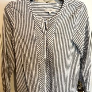 Loft button up blouse